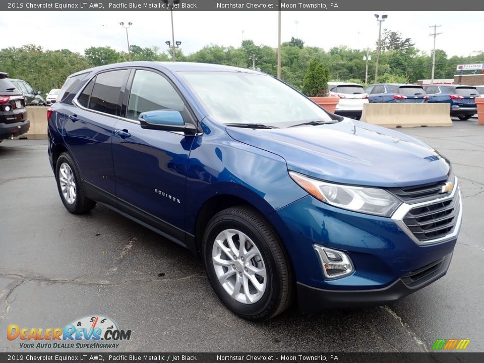 2019 Chevrolet Equinox LT AWD Pacific Blue Metallic / Jet Black Photo #11