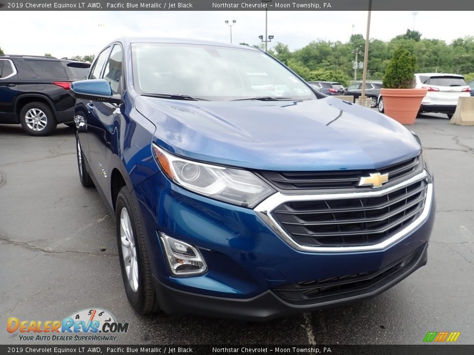 2019 Chevrolet Equinox LT AWD Pacific Blue Metallic / Jet Black Photo #12