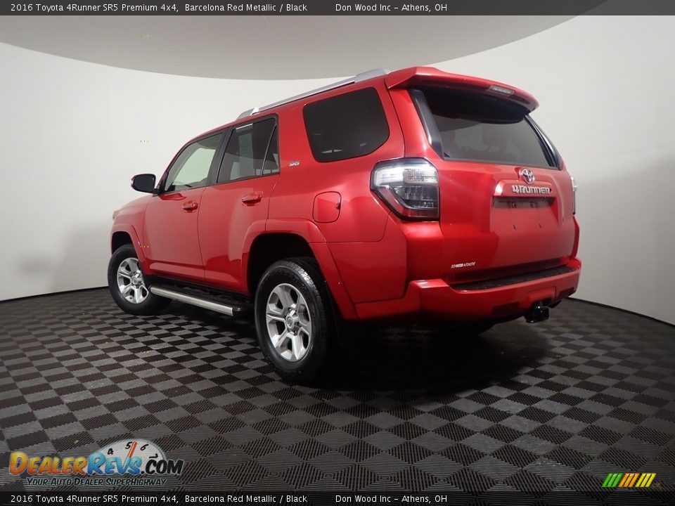 2016 Toyota 4Runner SR5 Premium 4x4 Barcelona Red Metallic / Black Photo #14
