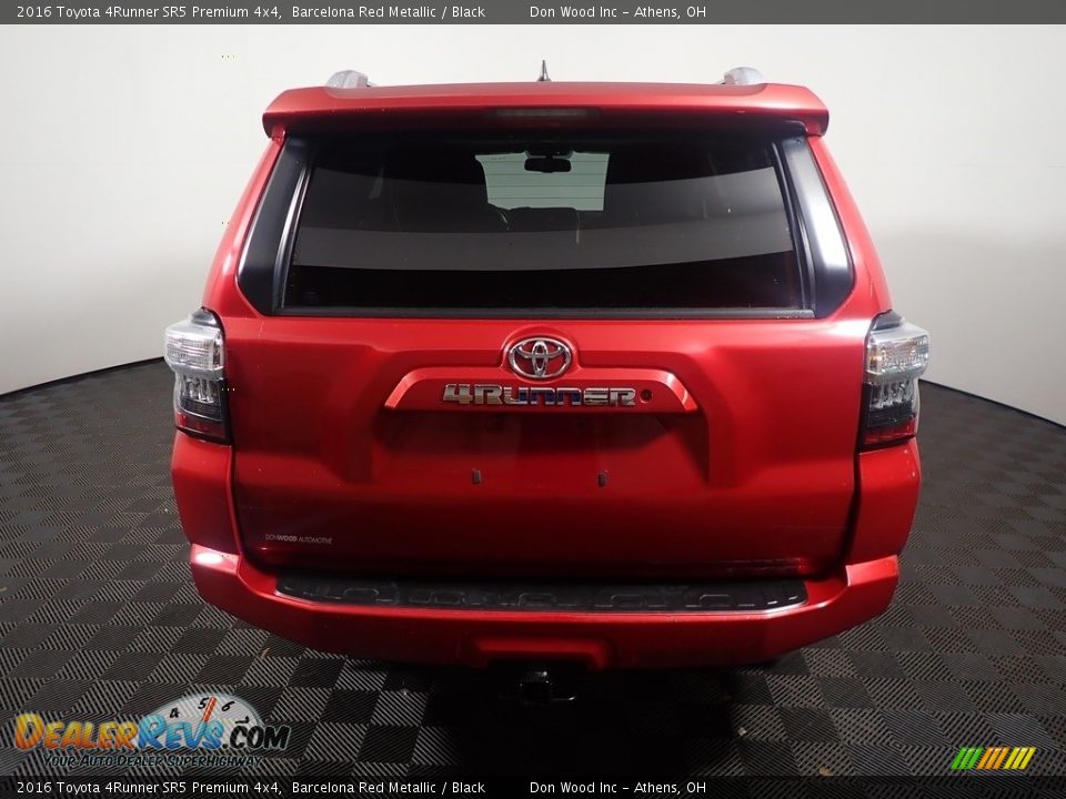 2016 Toyota 4Runner SR5 Premium 4x4 Barcelona Red Metallic / Black Photo #16
