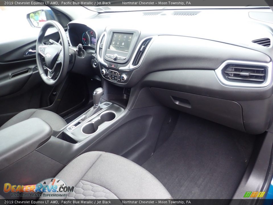 2019 Chevrolet Equinox LT AWD Pacific Blue Metallic / Jet Black Photo #16