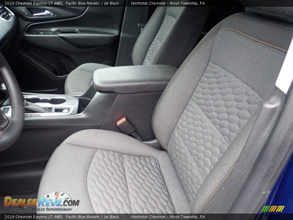 2019 Chevrolet Equinox LT AWD Pacific Blue Metallic / Jet Black Photo #19