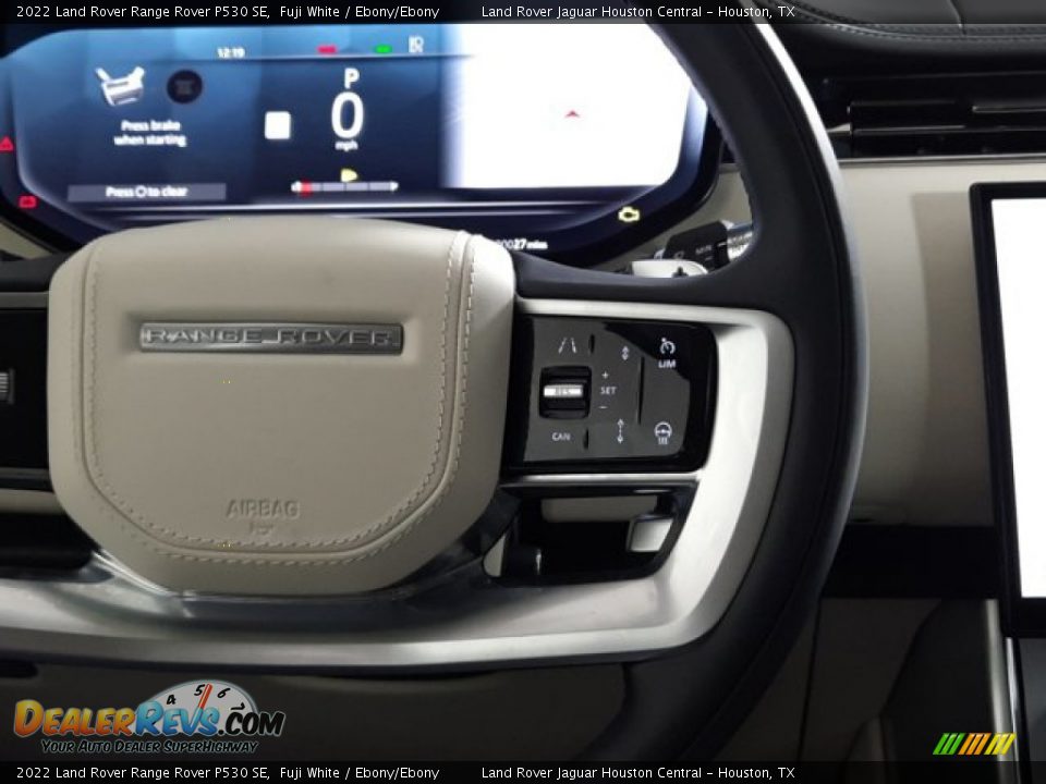 2022 Land Rover Range Rover P530 SE Steering Wheel Photo #18