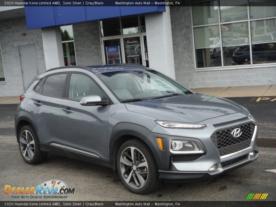 Front 3/4 View of 2020 Hyundai Kona Limited AWD Photo #1