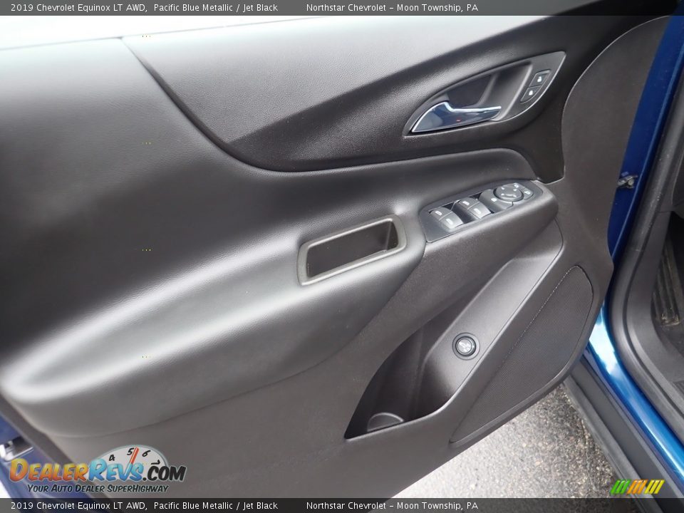 2019 Chevrolet Equinox LT AWD Pacific Blue Metallic / Jet Black Photo #24