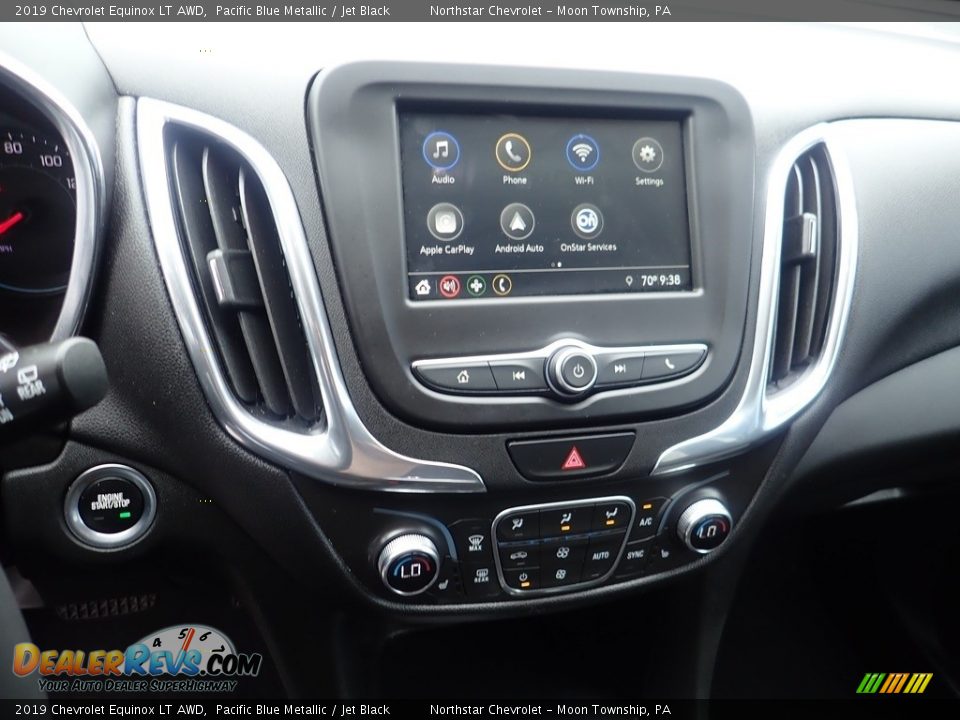 2019 Chevrolet Equinox LT AWD Pacific Blue Metallic / Jet Black Photo #27