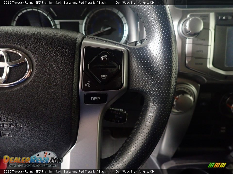 2016 Toyota 4Runner SR5 Premium 4x4 Barcelona Red Metallic / Black Photo #33