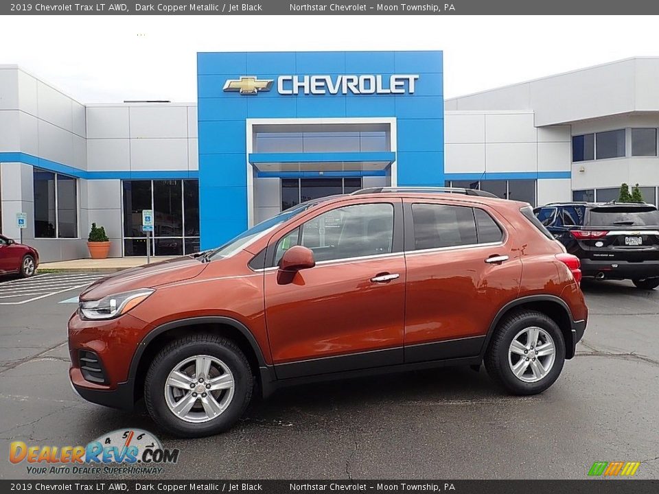 Dark Copper Metallic 2019 Chevrolet Trax LT AWD Photo #1