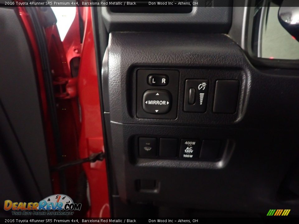 2016 Toyota 4Runner SR5 Premium 4x4 Barcelona Red Metallic / Black Photo #34