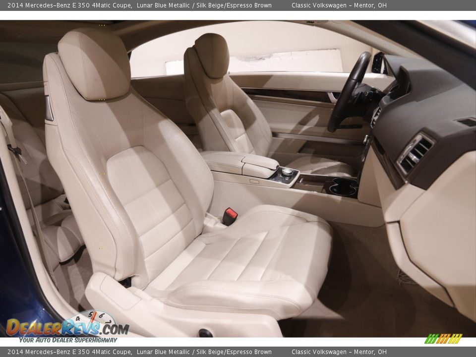 Front Seat of 2014 Mercedes-Benz E 350 4Matic Coupe Photo #16