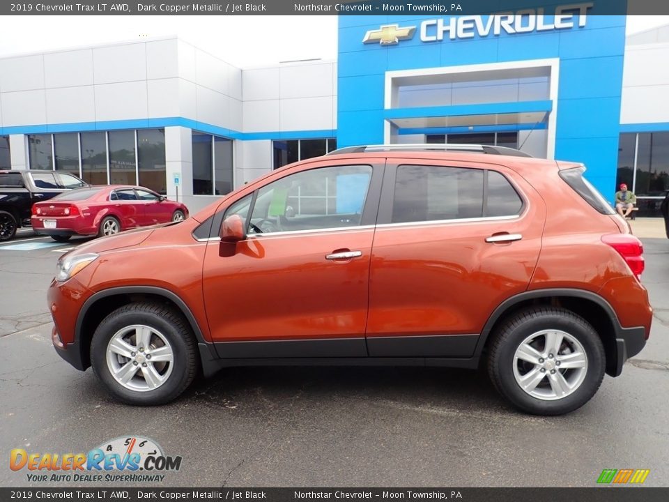 Dark Copper Metallic 2019 Chevrolet Trax LT AWD Photo #3