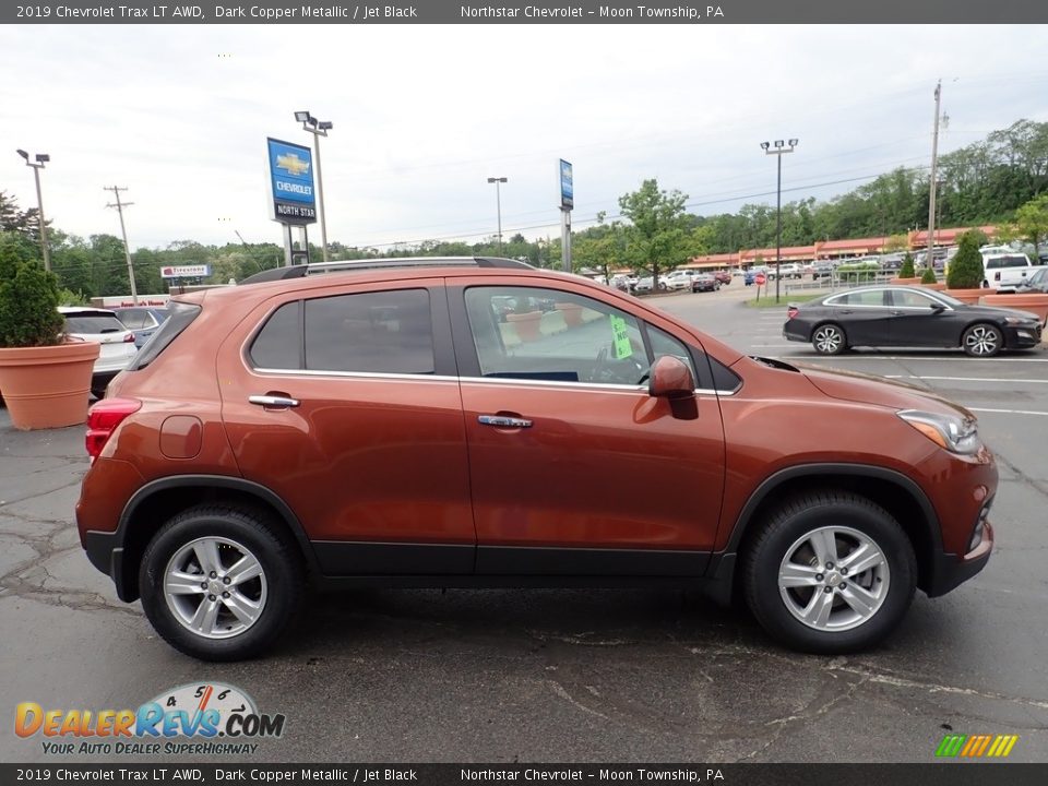 2019 Chevrolet Trax LT AWD Dark Copper Metallic / Jet Black Photo #10