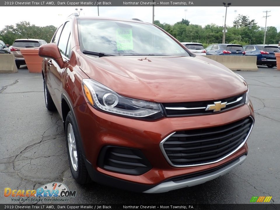 2019 Chevrolet Trax LT AWD Dark Copper Metallic / Jet Black Photo #12