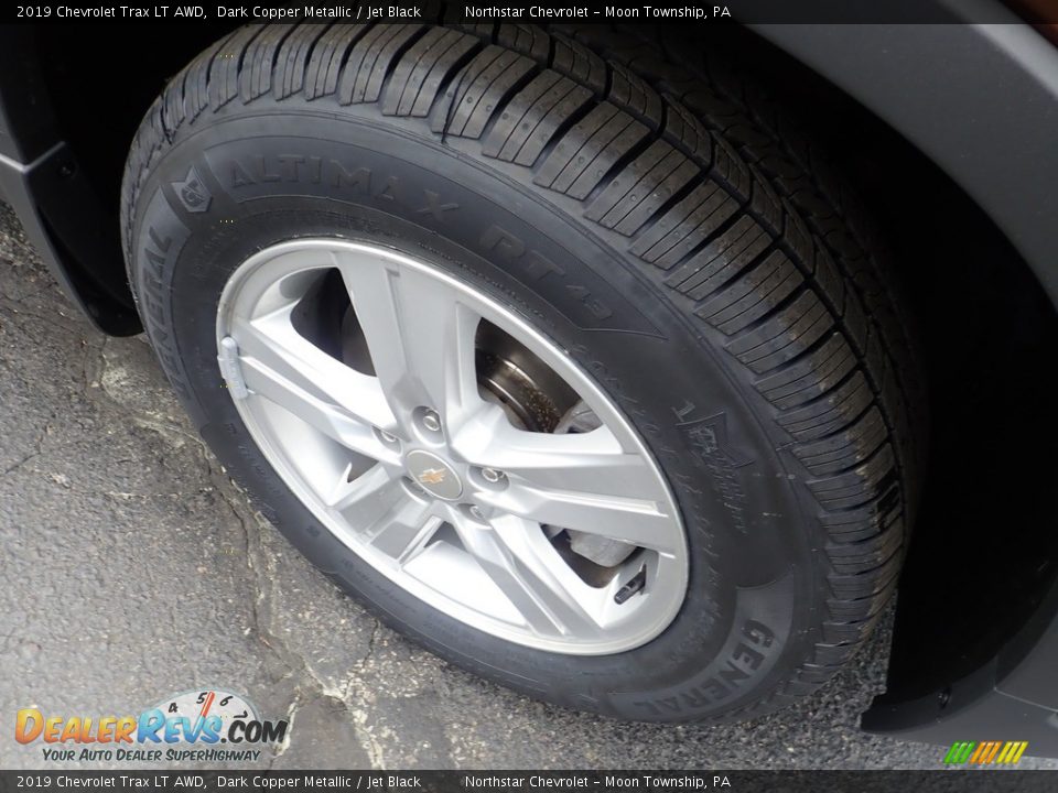 2019 Chevrolet Trax LT AWD Dark Copper Metallic / Jet Black Photo #14