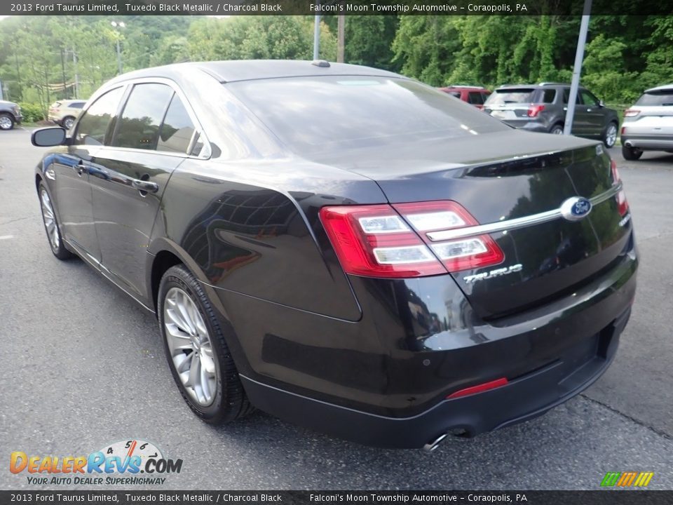 2013 Ford Taurus Limited Tuxedo Black Metallic / Charcoal Black Photo #4