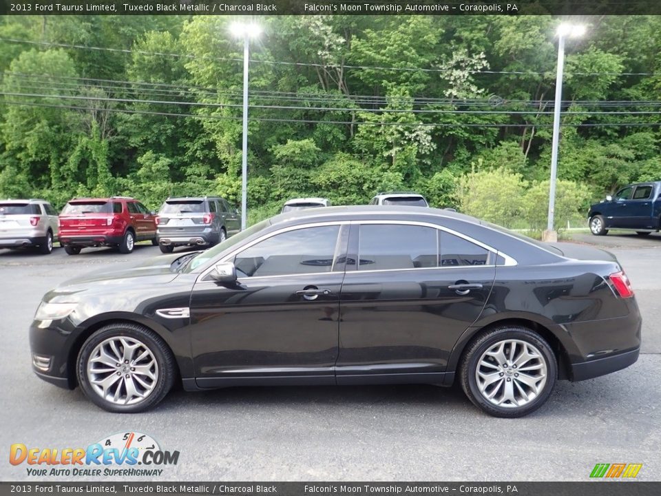 2013 Ford Taurus Limited Tuxedo Black Metallic / Charcoal Black Photo #5