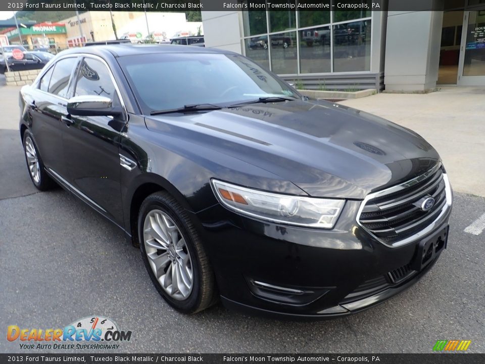 2013 Ford Taurus Limited Tuxedo Black Metallic / Charcoal Black Photo #8