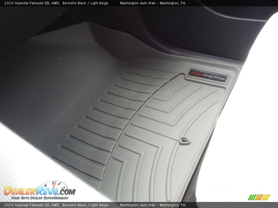 2020 Hyundai Palisade SEL AWD Becketts Black / Light Beige Photo #25