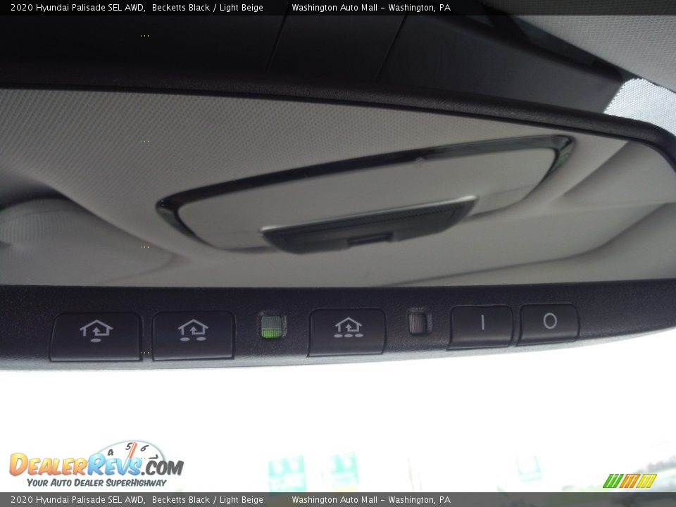 2020 Hyundai Palisade SEL AWD Becketts Black / Light Beige Photo #27