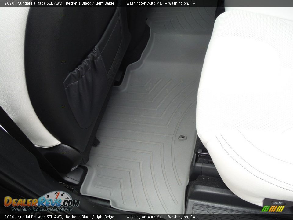 2020 Hyundai Palisade SEL AWD Becketts Black / Light Beige Photo #31
