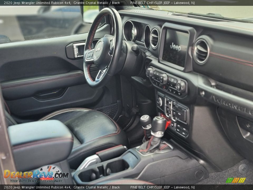2020 Jeep Wrangler Unlimited Rubicon 4x4 Granite Crystal Metallic / Black Photo #7