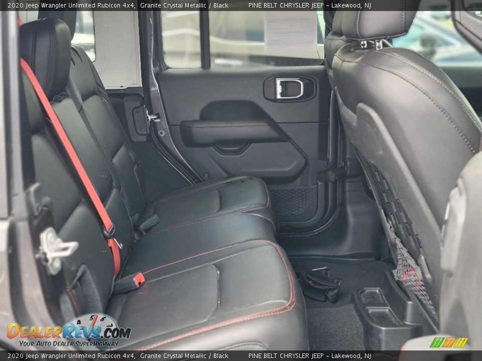2020 Jeep Wrangler Unlimited Rubicon 4x4 Granite Crystal Metallic / Black Photo #8