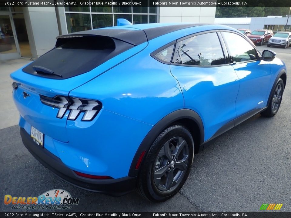 2022 Ford Mustang Mach-E Select eAWD Grabber Blue Metallic / Black Onyx Photo #2