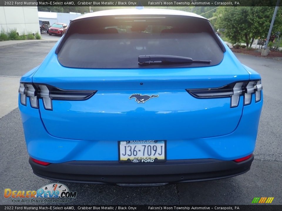2022 Ford Mustang Mach-E Select eAWD Grabber Blue Metallic / Black Onyx Photo #3