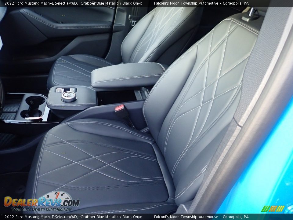 Front Seat of 2022 Ford Mustang Mach-E Select eAWD Photo #17