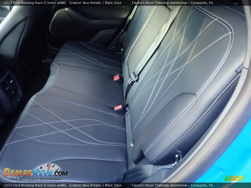 Rear Seat of 2022 Ford Mustang Mach-E Select eAWD Photo #18