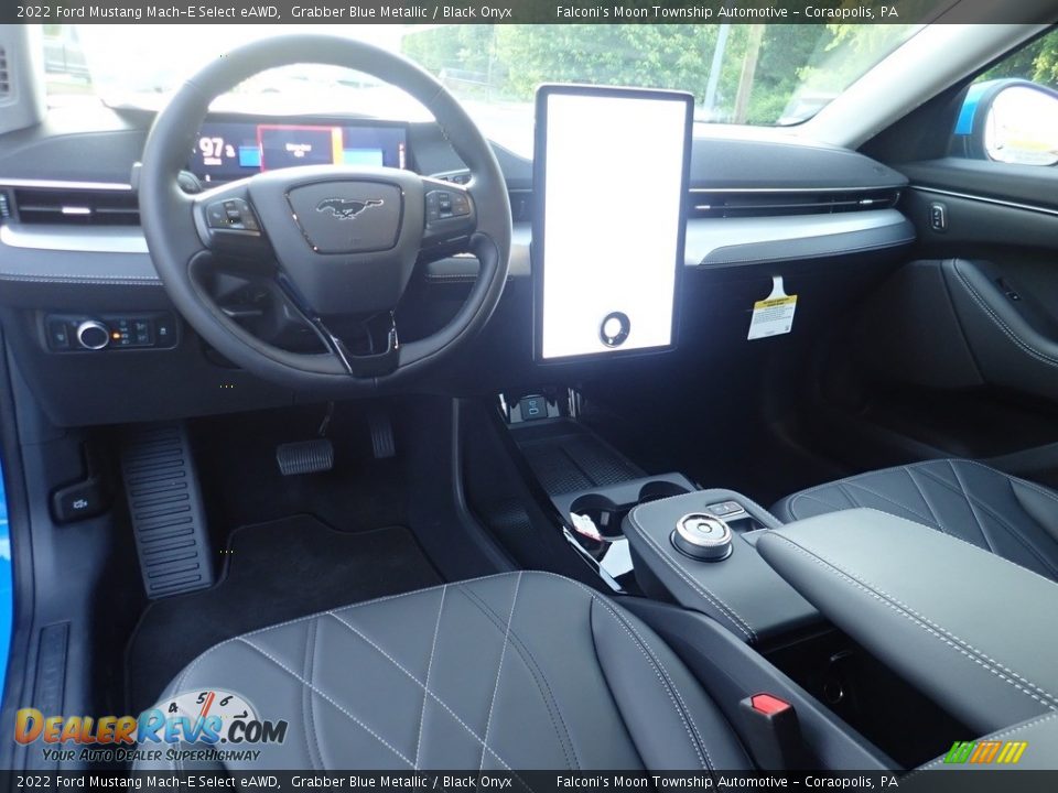 Black Onyx Interior - 2022 Ford Mustang Mach-E Select eAWD Photo #19