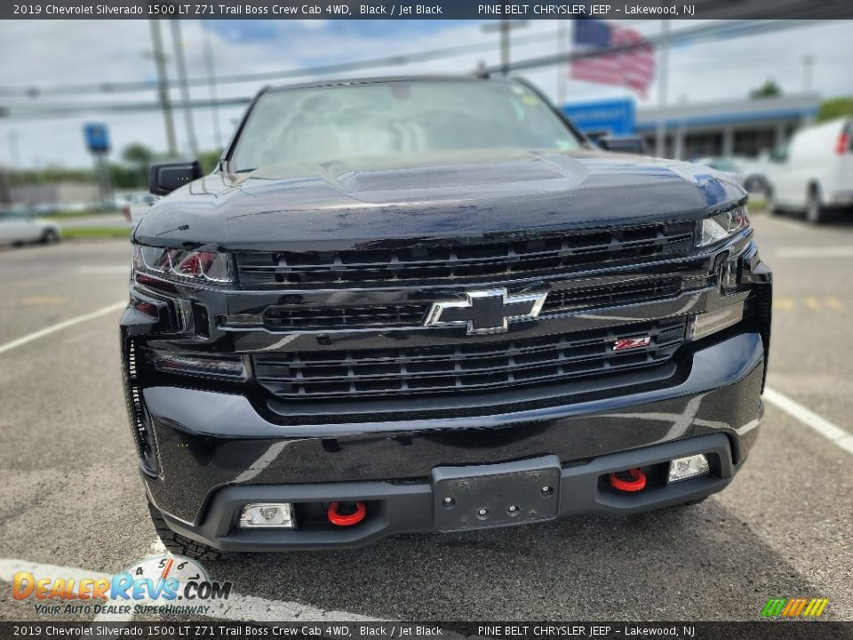 2019 Chevrolet Silverado 1500 LT Z71 Trail Boss Crew Cab 4WD Black / Jet Black Photo #2