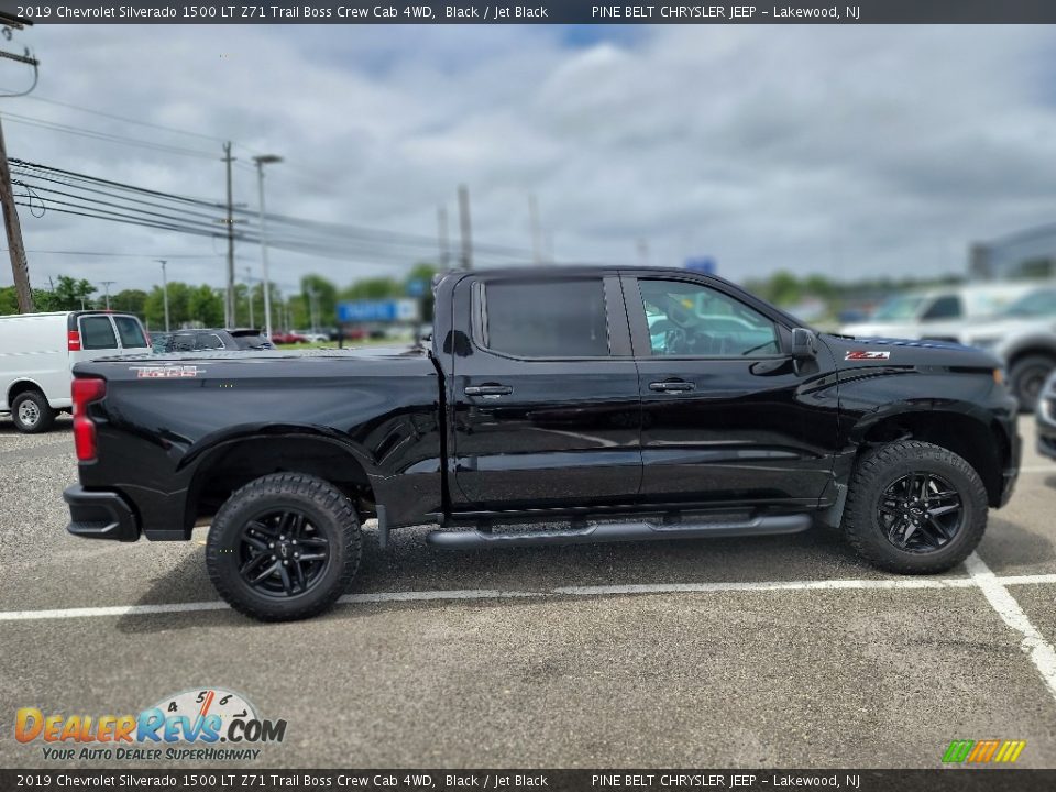 2019 Chevrolet Silverado 1500 LT Z71 Trail Boss Crew Cab 4WD Black / Jet Black Photo #7