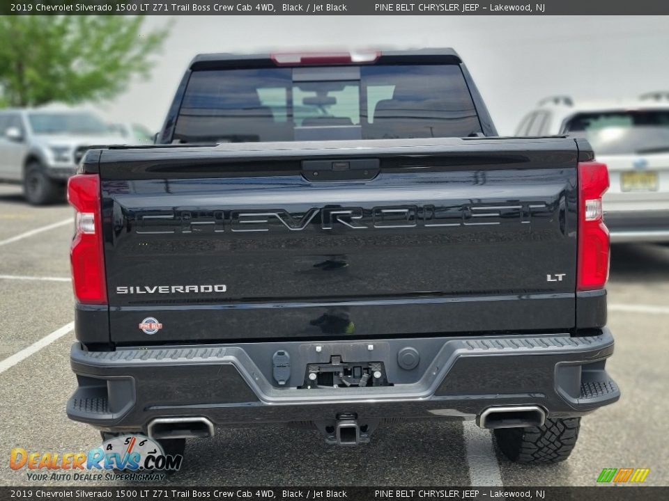 2019 Chevrolet Silverado 1500 LT Z71 Trail Boss Crew Cab 4WD Black / Jet Black Photo #9