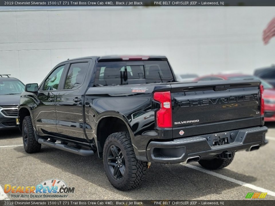 2019 Chevrolet Silverado 1500 LT Z71 Trail Boss Crew Cab 4WD Black / Jet Black Photo #10