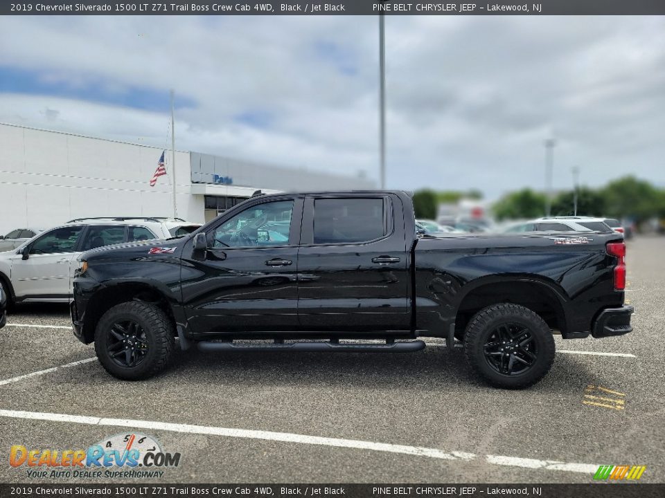 2019 Chevrolet Silverado 1500 LT Z71 Trail Boss Crew Cab 4WD Black / Jet Black Photo #11