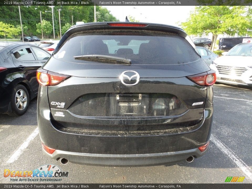 2019 Mazda CX-5 Touring AWD Jet Black Mica / Black Photo #3