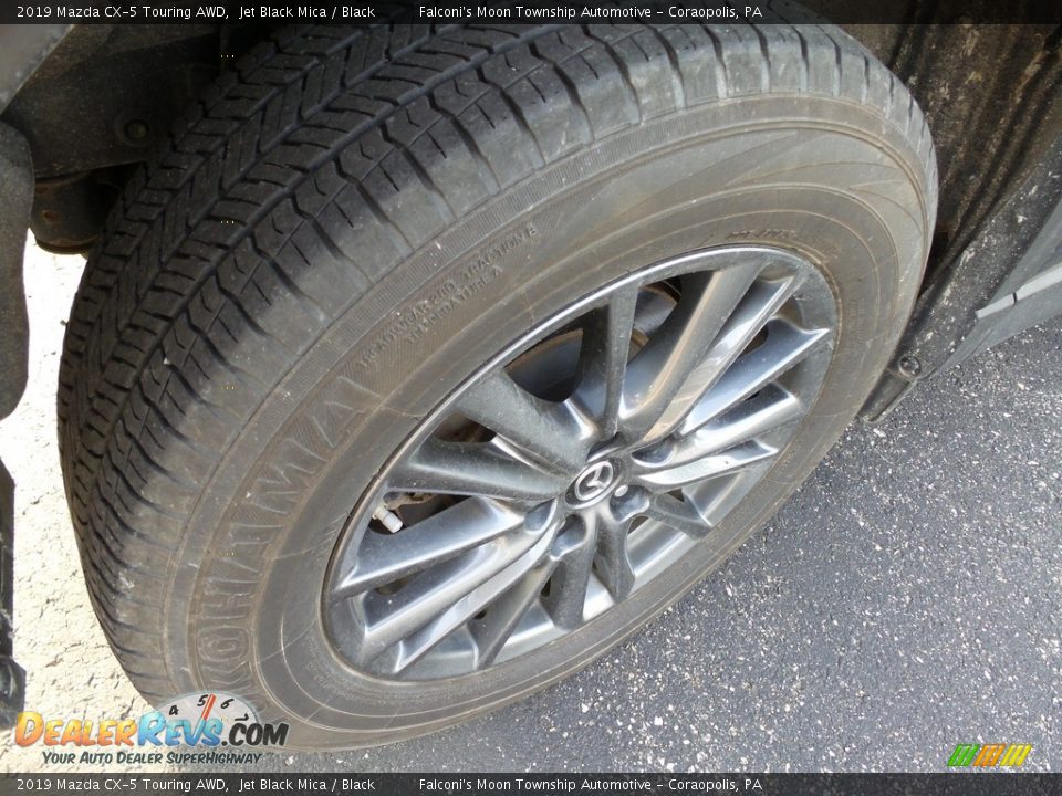 2019 Mazda CX-5 Touring AWD Jet Black Mica / Black Photo #5