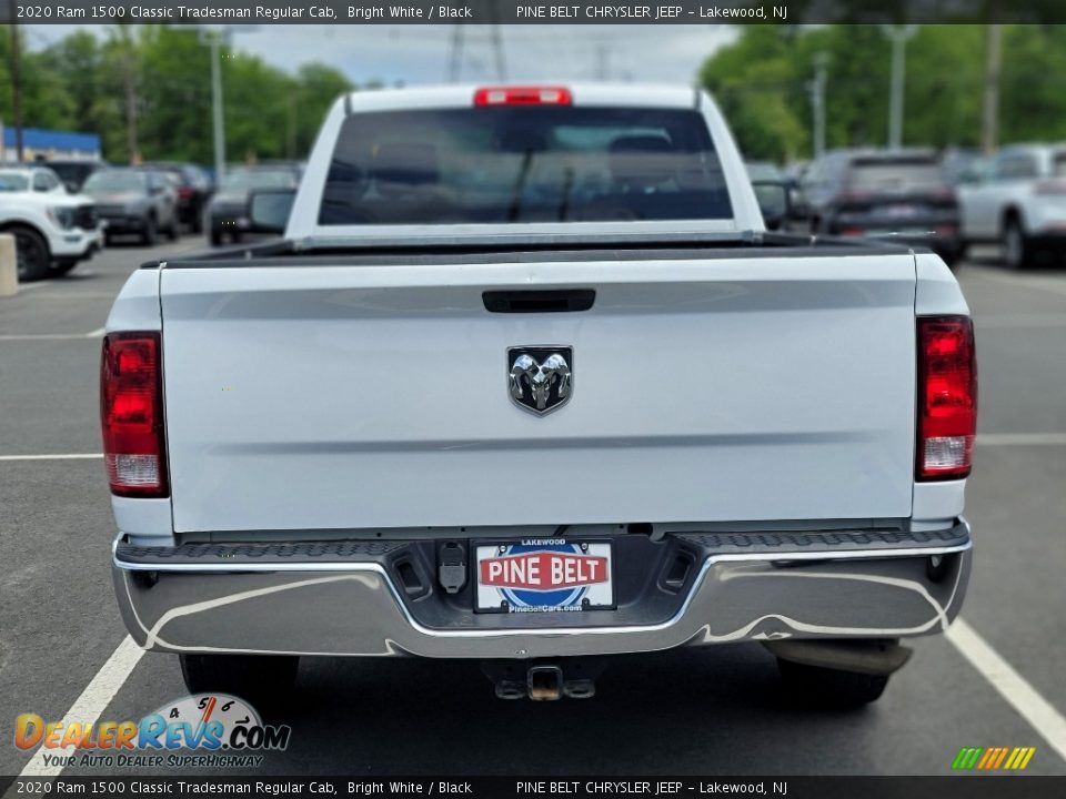 2020 Ram 1500 Classic Tradesman Regular Cab Bright White / Black Photo #8