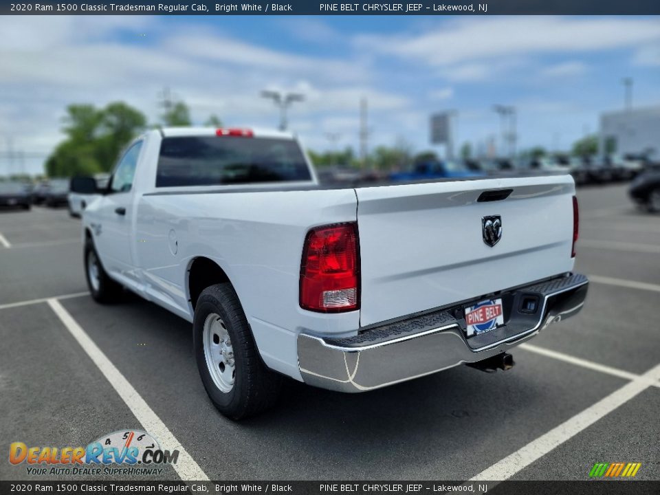 2020 Ram 1500 Classic Tradesman Regular Cab Bright White / Black Photo #9