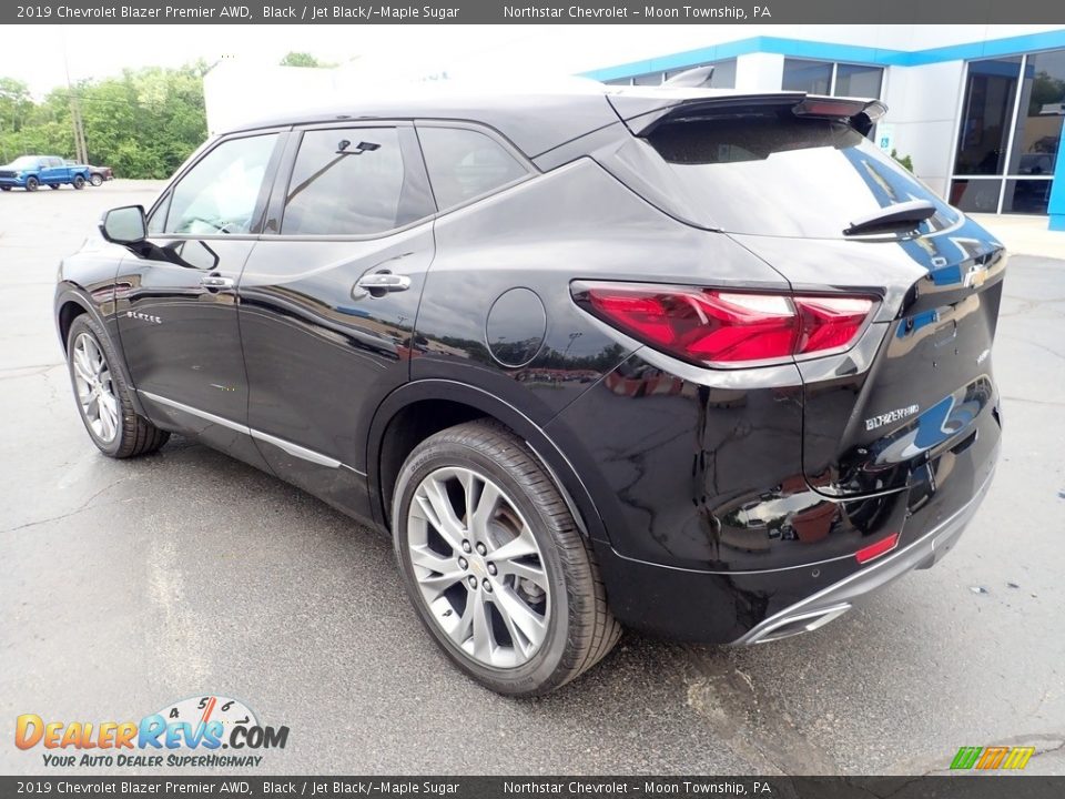 2019 Chevrolet Blazer Premier AWD Black / Jet Black/­Maple Sugar Photo #4