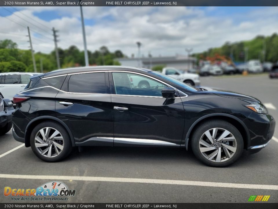 2020 Nissan Murano SL AWD Super Black / Graphite Photo #4