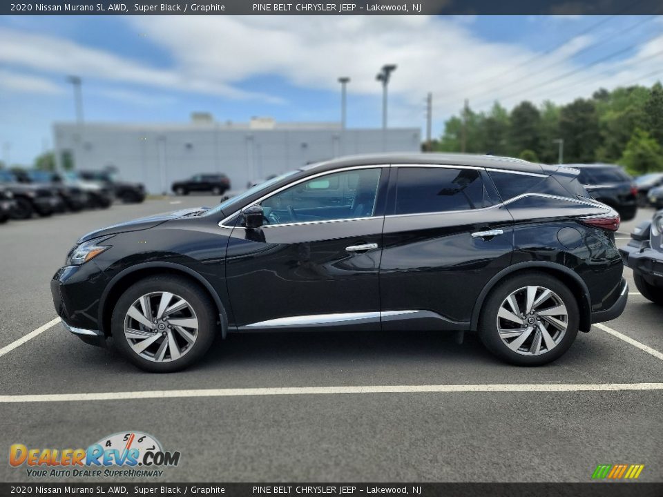 2020 Nissan Murano SL AWD Super Black / Graphite Photo #8