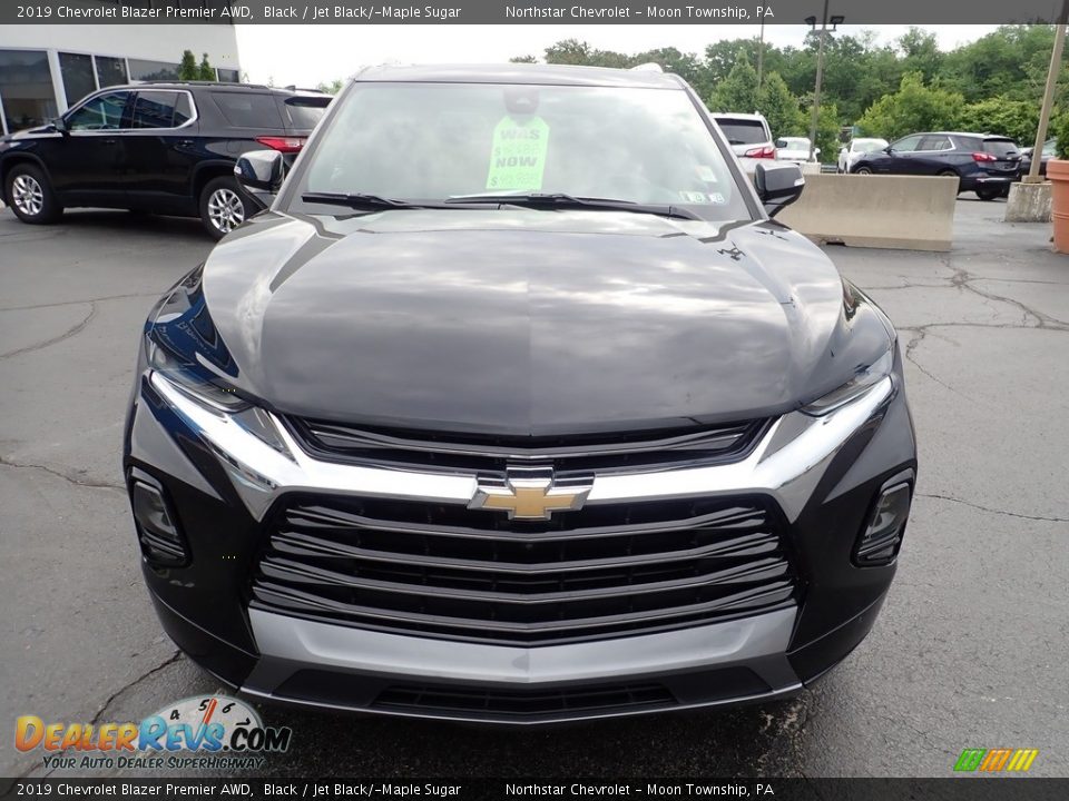 2019 Chevrolet Blazer Premier AWD Black / Jet Black/­Maple Sugar Photo #13