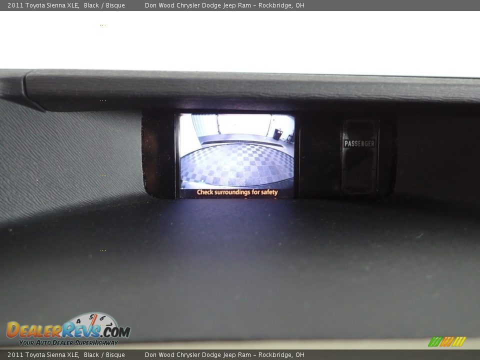 2011 Toyota Sienna XLE Black / Bisque Photo #2