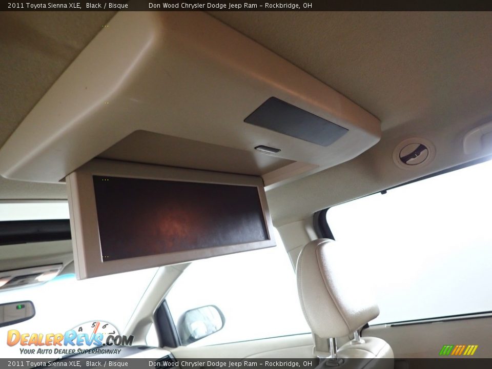 2011 Toyota Sienna XLE Black / Bisque Photo #3