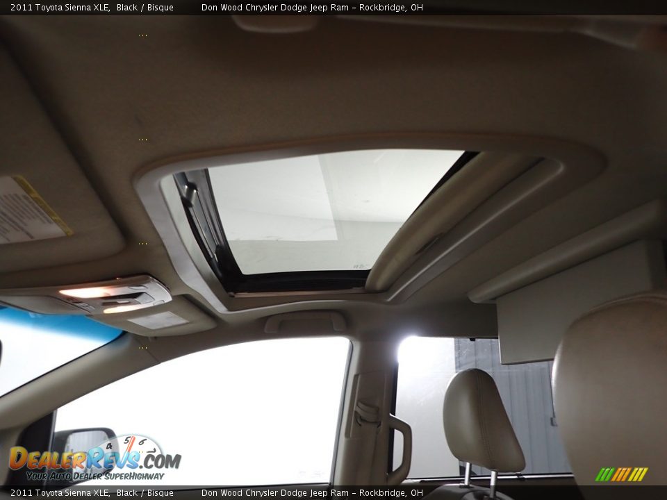 2011 Toyota Sienna XLE Black / Bisque Photo #4