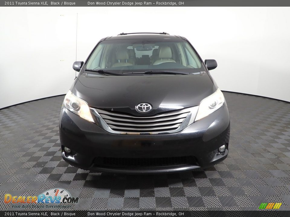 2011 Toyota Sienna XLE Black / Bisque Photo #6