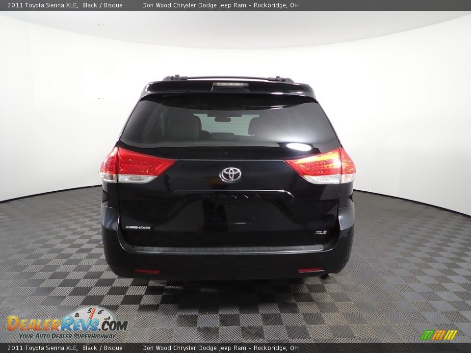 2011 Toyota Sienna XLE Black / Bisque Photo #9