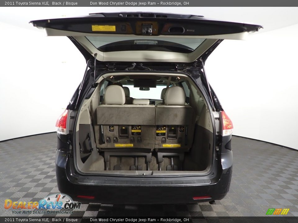 2011 Toyota Sienna XLE Black / Bisque Photo #10